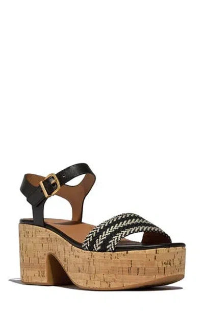 Fitflop Platform Sandal In Multi
