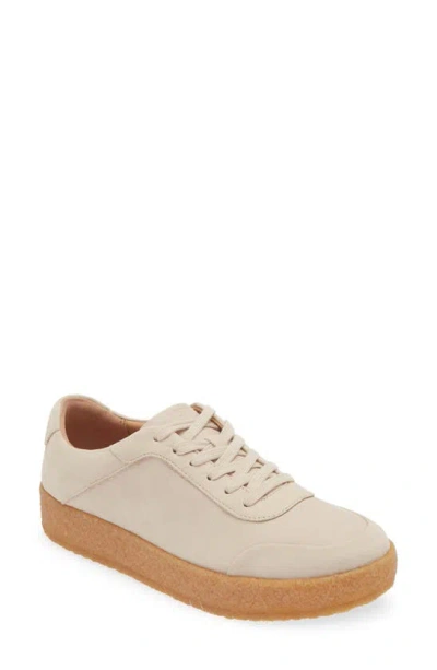 Fitflop Rally Crepe Sole Low Lace-up Sneaker In Stone Beige