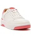 Fitflop Rally Leather Sneaker In Pink
