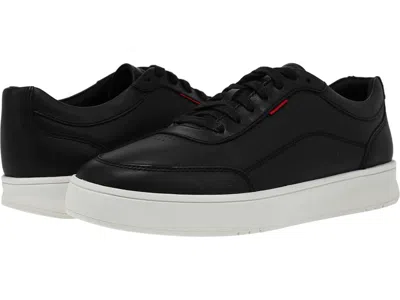 Fitflop Rally X Leather Sneakers Men's Shoes Black: 10 M (d)
