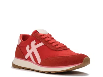 Fitflop Retroq Ff Sneaker In Red