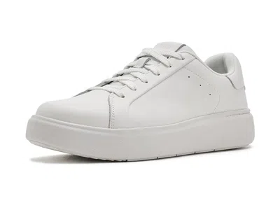 Fitflop Rtg Leather Lace-up Trainers Women's Shoes Urban White: 5 M (b)