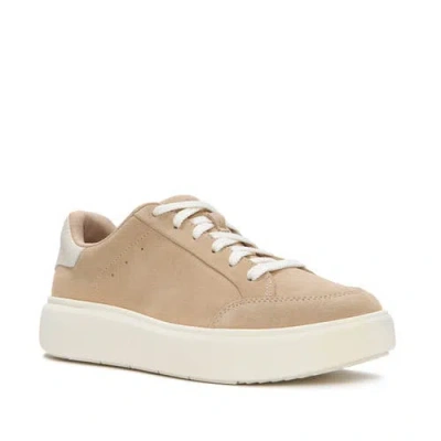 Fitflop Rtg Suede Snake Lace Up Sneakers In Neutral