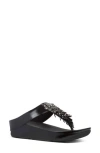 Fitflop Rumba Sandal In All Black