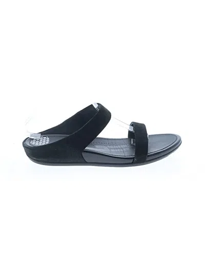 Pre-owned Fitflop Sandals In Black