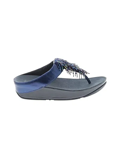 Pre-owned Fitflop Sandals In Blue