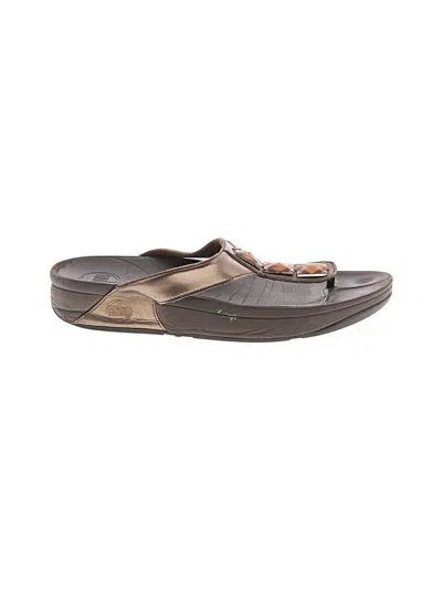 Pre-owned Fitflop Sandals In Brown