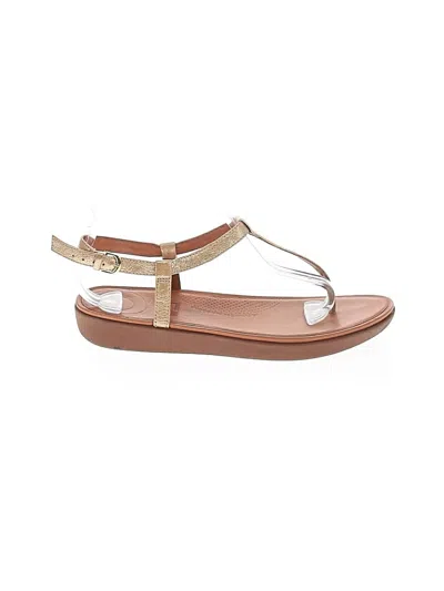 Pre-owned Fitflop Sandals In Gold