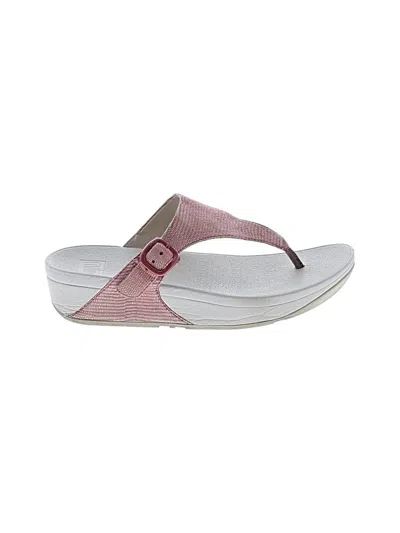 Pre-owned Fitflop Sandals In Pink
