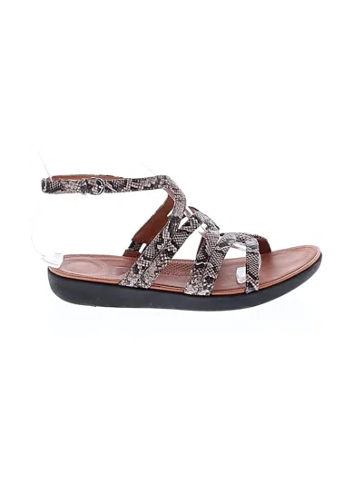 Pre-owned Fitflop Sandals In Silver