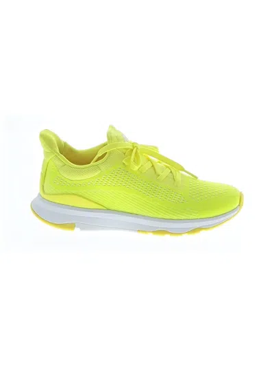 Pre-owned Fitflop Sneakers In Yellow