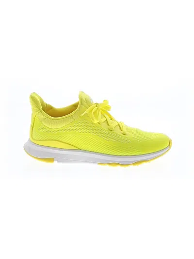 Pre-owned Fitflop Sneakers In Yellow