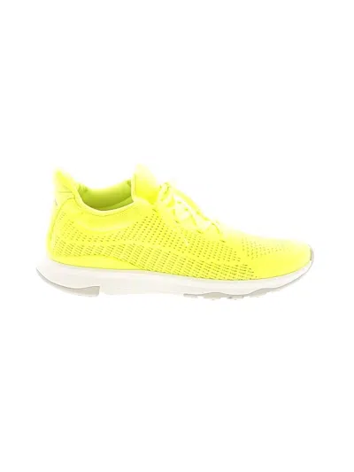 Pre-owned Fitflop Sneakers In Yellow