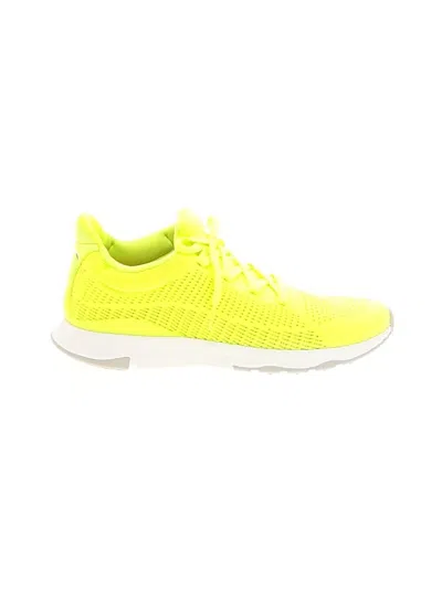 Pre-owned Fitflop Sneakers In Yellow
