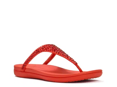Fitflop Solay Sandal In Red
