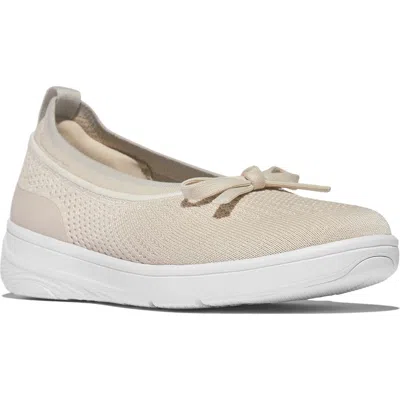 Fitflop Super-q Bow Ballet Flat In Brown