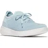 Fitflop Super-q Knit Sneaker In Sky Blue