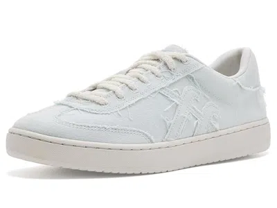 Fitflop The Dash Ff Frayed Denim T-toe Trainers Women's Shoes Ice Blue: 8.5 M (b)