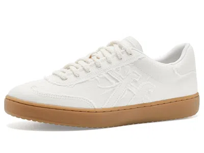 Fitflop The Dash Ff Frayed Denim T-toe Trainers Women's Shoes White Wash: 11 M (b)