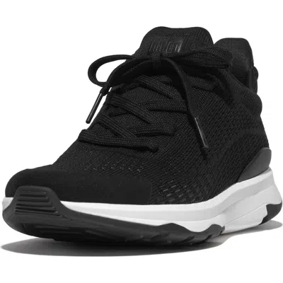 Fitflop Vitamin Ffx Knit Sneaker In Black Mix