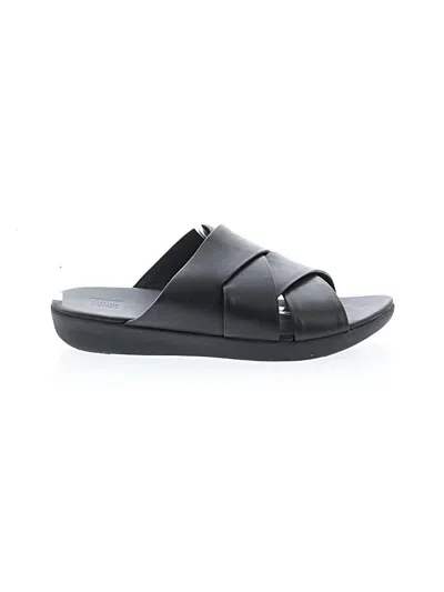Pre-owned Fitflop Wedges In Black