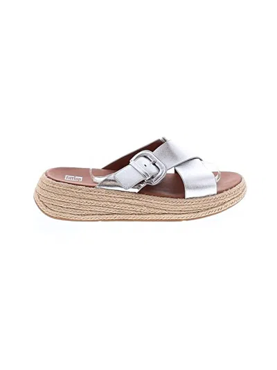 Pre-owned Fitflop Wedges In White