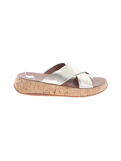 Pre-owned Fitflop Wedges In White