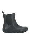 Fitflop Woman Ankle Boots Black Size 7 Leather In Black