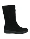 Fitflop Woman Ankle Boots Black Size 7 Leather In Black