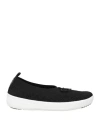 Fitflop Woman Ballet Flats Black Size 9 Textile Fibers In Black
