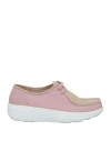 Fitflop Woman Lace-up Shoes Beige Size 7 Textile Fibers, Leather In Beige
