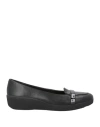 Fitflop Woman Loafers Black Size 7 Leather