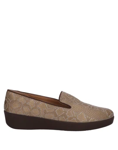 Fitflop Loafers In Bronze