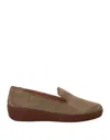 Fitflop Loafers In Gold
