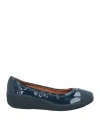 Fitflop Woman Pumps Navy Size 5 Textile Fibers