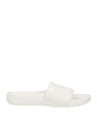 Fitflop Woman Sandals Off White Size 7 Thermoplastic Polyurethane