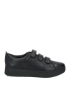 Fitflop Woman Sneakers Black Size 5 Leather In Black