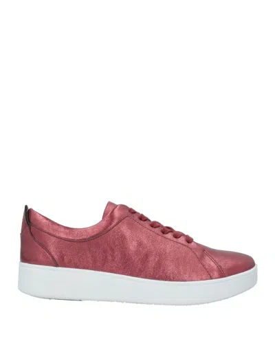 Fitflop Sneakers In Red