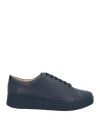 Fitflop Woman Sneakers Midnight Blue Size 7 Leather