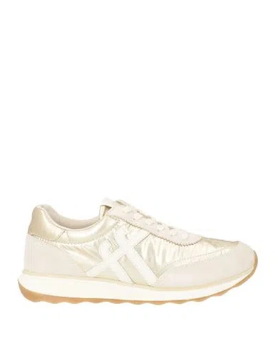 Fitflop Woman Sneakers Platinum Size 8 Leather In Multi