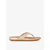 Fitflop Gracie Flip Flops In Champagne