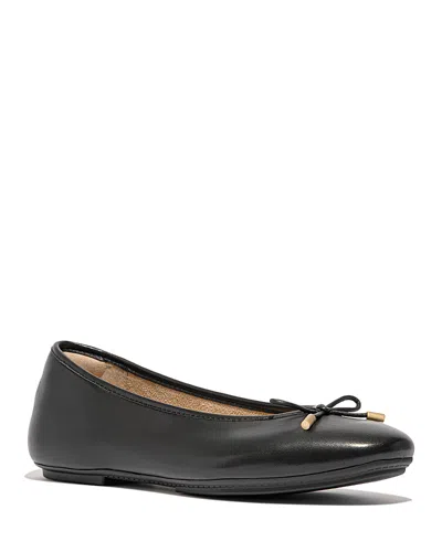 FITFLOP FITFLOP WOMEN'S DELICATO BOW SOFT BALLERINA FLATS