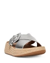 FITFLOP FITFLOP WOMEN'S ELOISE CROSSOVER ESPADRILLE SANDALS
