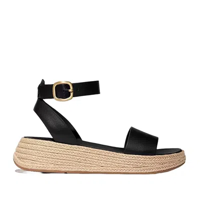 Fitflop Women's F-mode Espadrille Leather Flatform