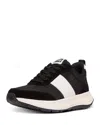 Fitflop Women's F Mode Flow Flatform Sneakers In Black