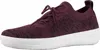 Fitflop Women's F-sporty Uberknit Sneaker In Deep Plum Mix In Multi