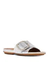 Fitflop Gracie Slide Sandal In Silver