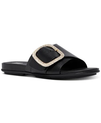 Fitflop Gracie Slide Sandal In Black
