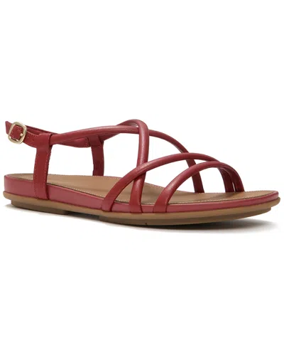Fitflop Women's Gracie Leather Strappy Back-strap Sandals In Multi