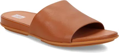 Fitflop Women's Gracie Pool Slide In Light Tan In Brown